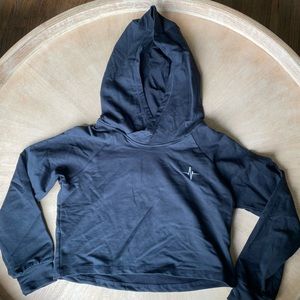 Ethos crop hoodie